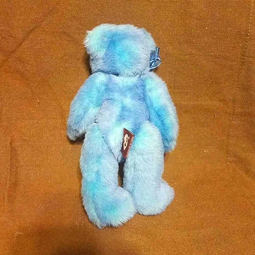 Vintage Ty Jointed Bear Azure 9" - Picture 2 of 3